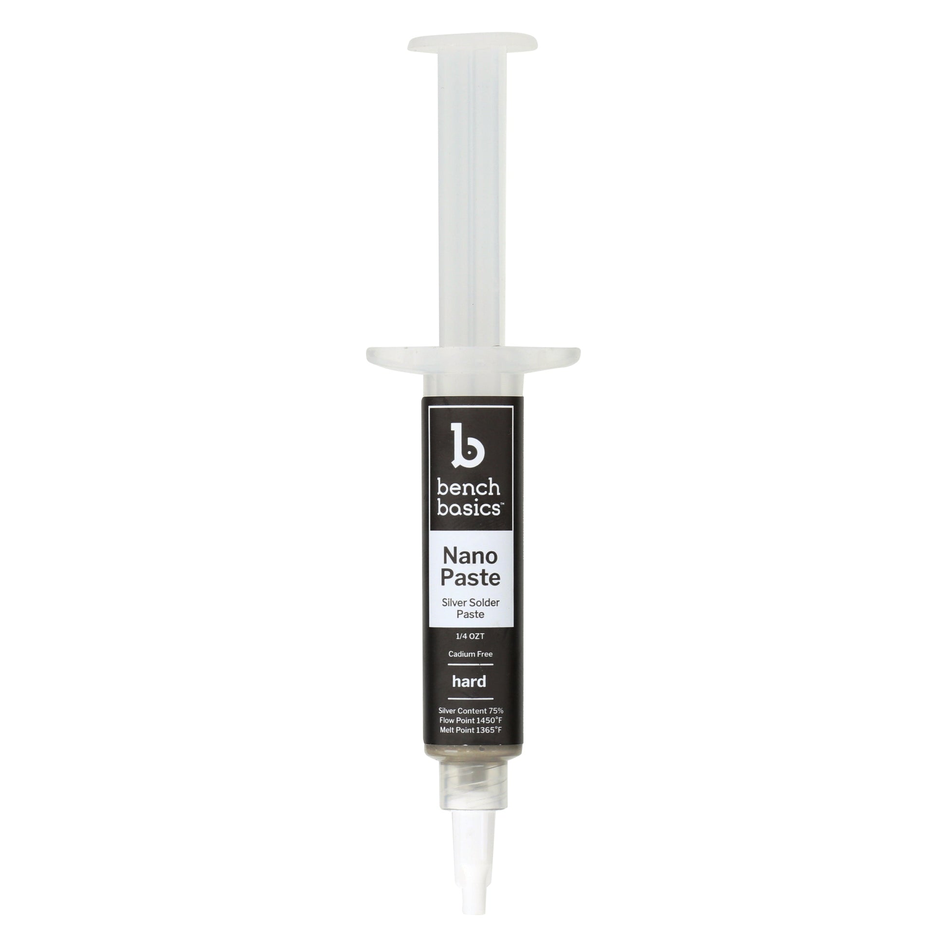 NANO Paste, Silver Solder Paste w/ Dispensing Syringe, 1/4 ozt - Clay Revolution