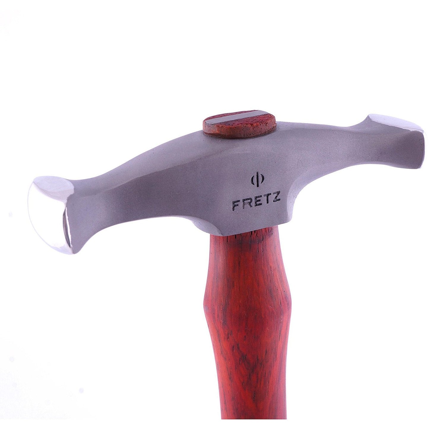 Rounded Wide Raising/Embossing Hammer, Fretz HMR-109 - Clay Revolution