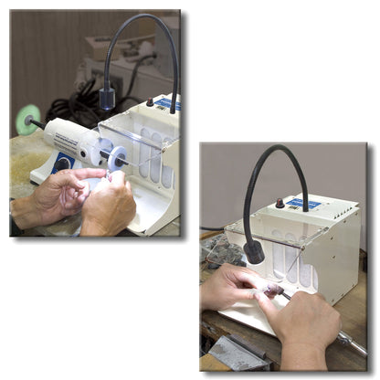 Filter Hood for Foredom® Bench Lathe - Clay Revolution