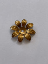 Load image into Gallery viewer, Brass Flower Textured Petals Component (Small)