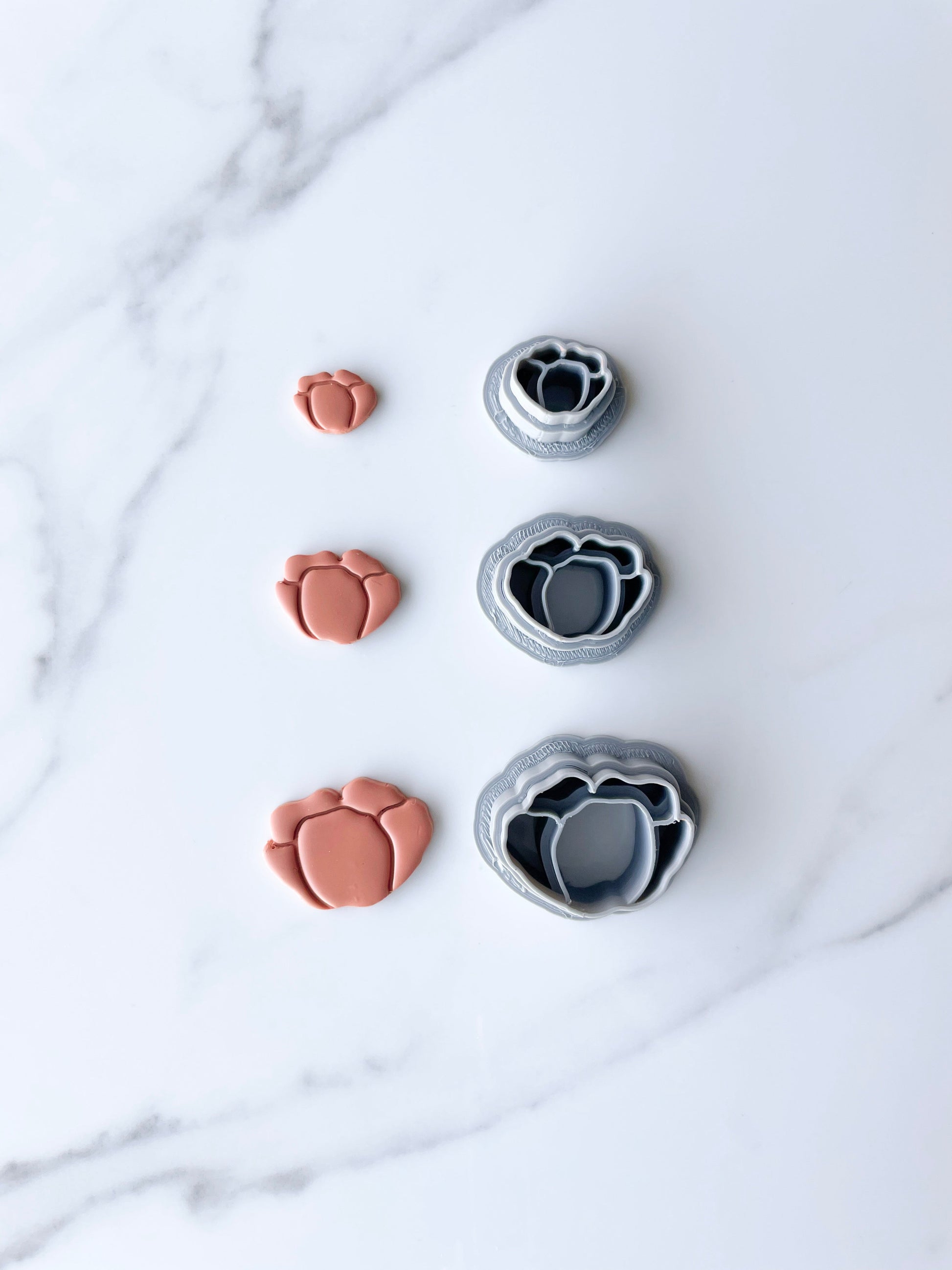 Peony Cutter Pack - Clay Revolution
