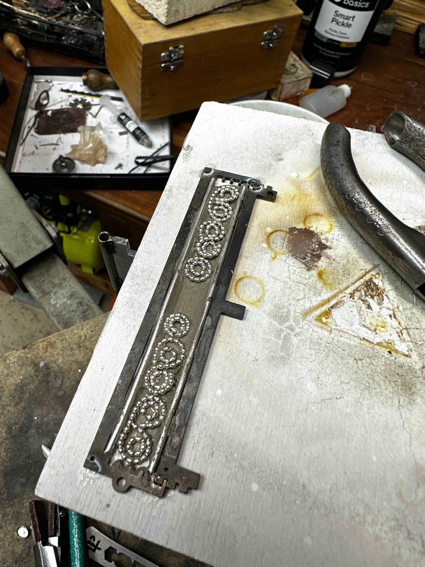 Soldering Stencils Adjustable Ring Band - Clay Revolution