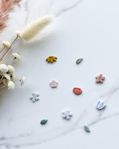 Mini Floral Cutter Pack (Pack of 10) - Clay Revolution