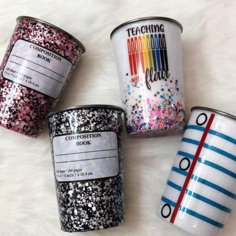 16oz Pencil Tumbler (pack of 10) - Clay Revolution