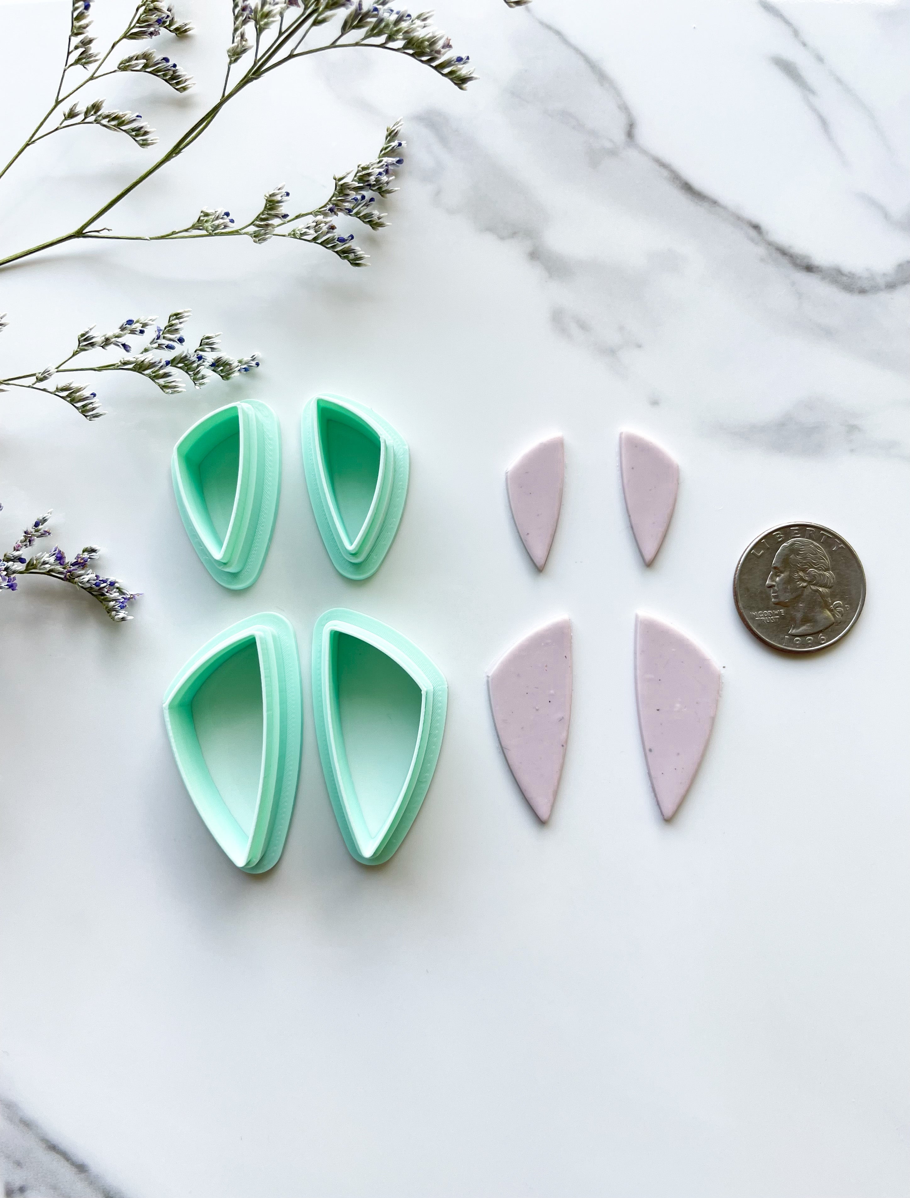 Mirrored Statement Stud Cutter Set (4 pack) – Clay Revolution