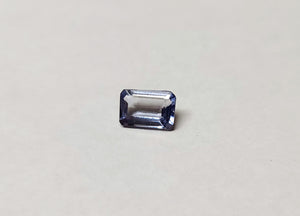 Tanzanite 6mm x 9mm Faceted Rectangle