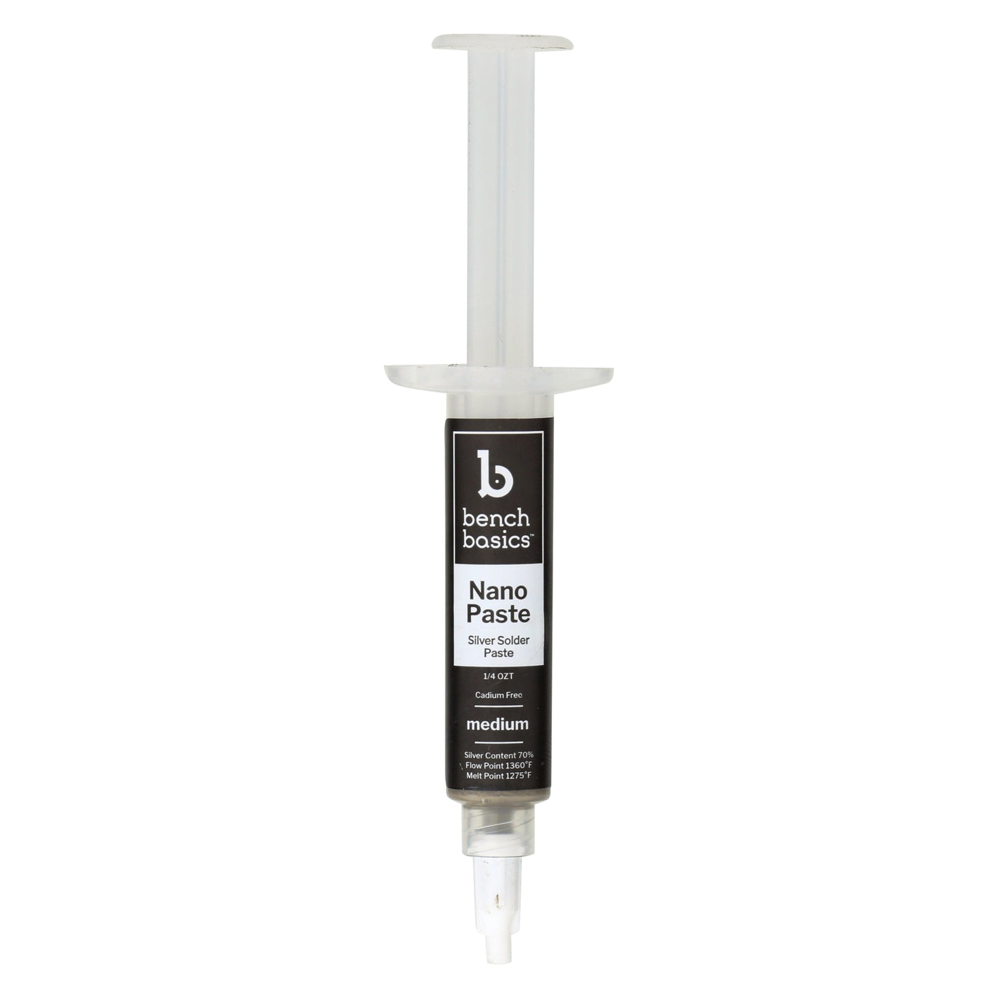 NANO Paste, Silver Solder Paste w/ Dispensing Syringe, 1/4 ozt - Clay Revolution