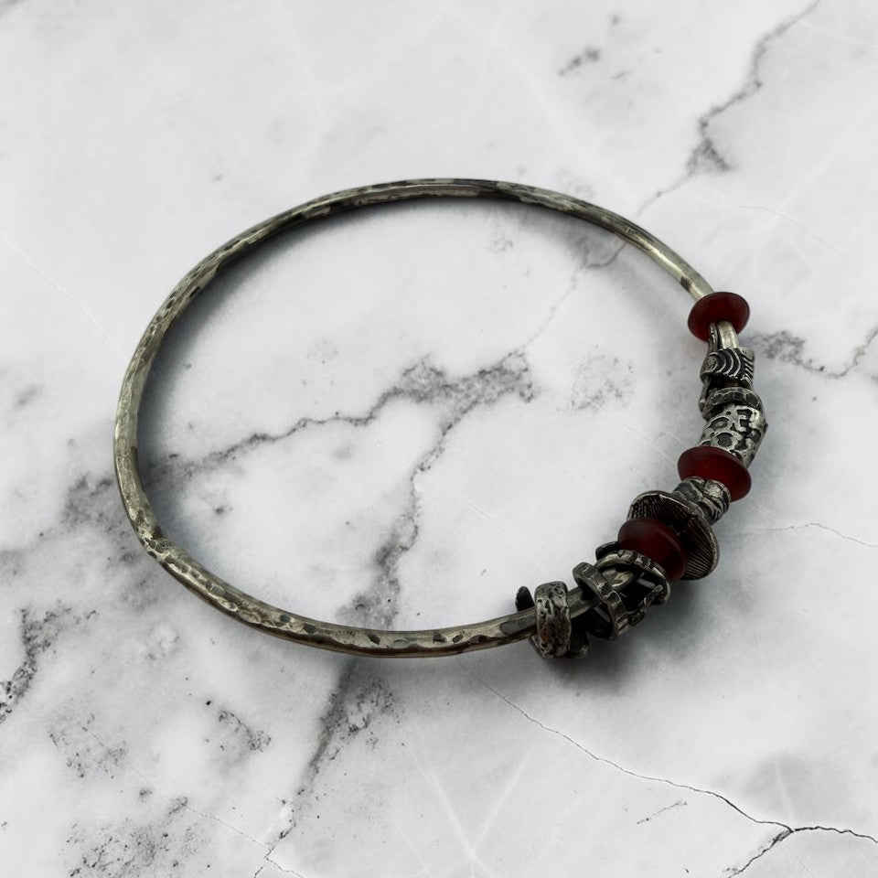 Metal Clay Beads and Bangle with Patrik Kusek 2-2-27 Tucson