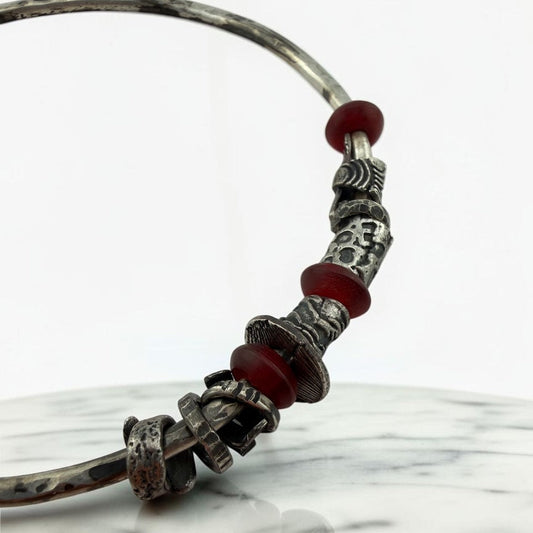 Metal Clay Beads and Bangle with Patrik Kusek 2-2-27 Tucson