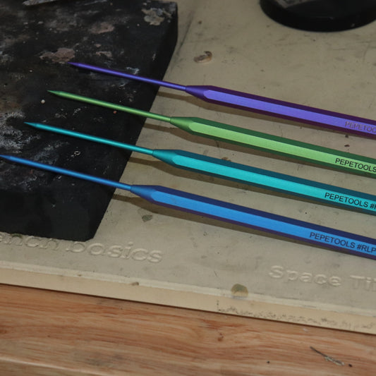 Robert Lopez TITAN - Titanium Soldering Pick, Anodized - Clay Revolution