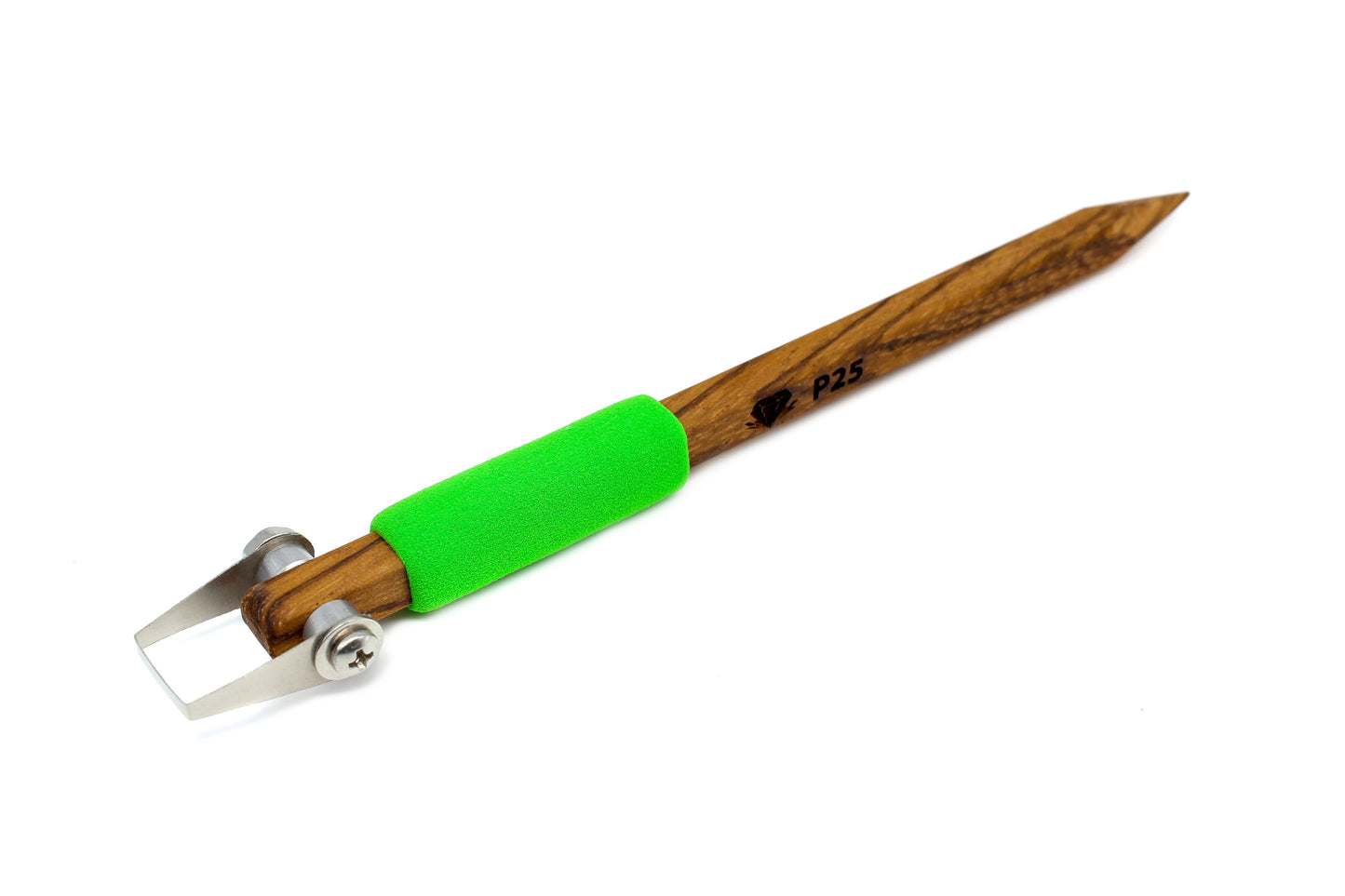 P25 Straight Square Tip 12 mm Carving Tool - Clay Revolution