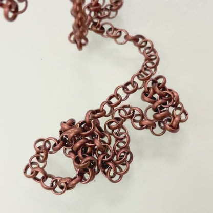 Chain: Copper-Plated Rolo 5mm
