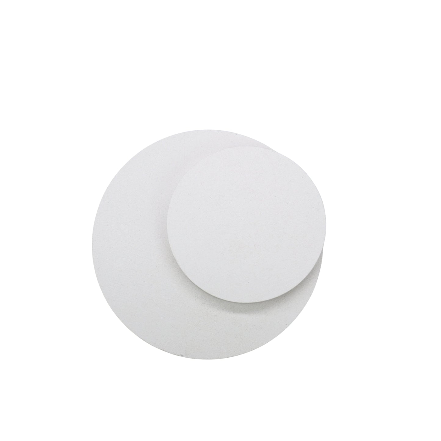 Round Soldering Board, White, High Heat Resistant - Clay Revolution