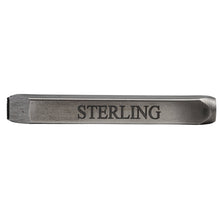 Cargar imagen en el visor de la galería, Jewelers Metal Stamp, Hardened Steel, Hallmarking
