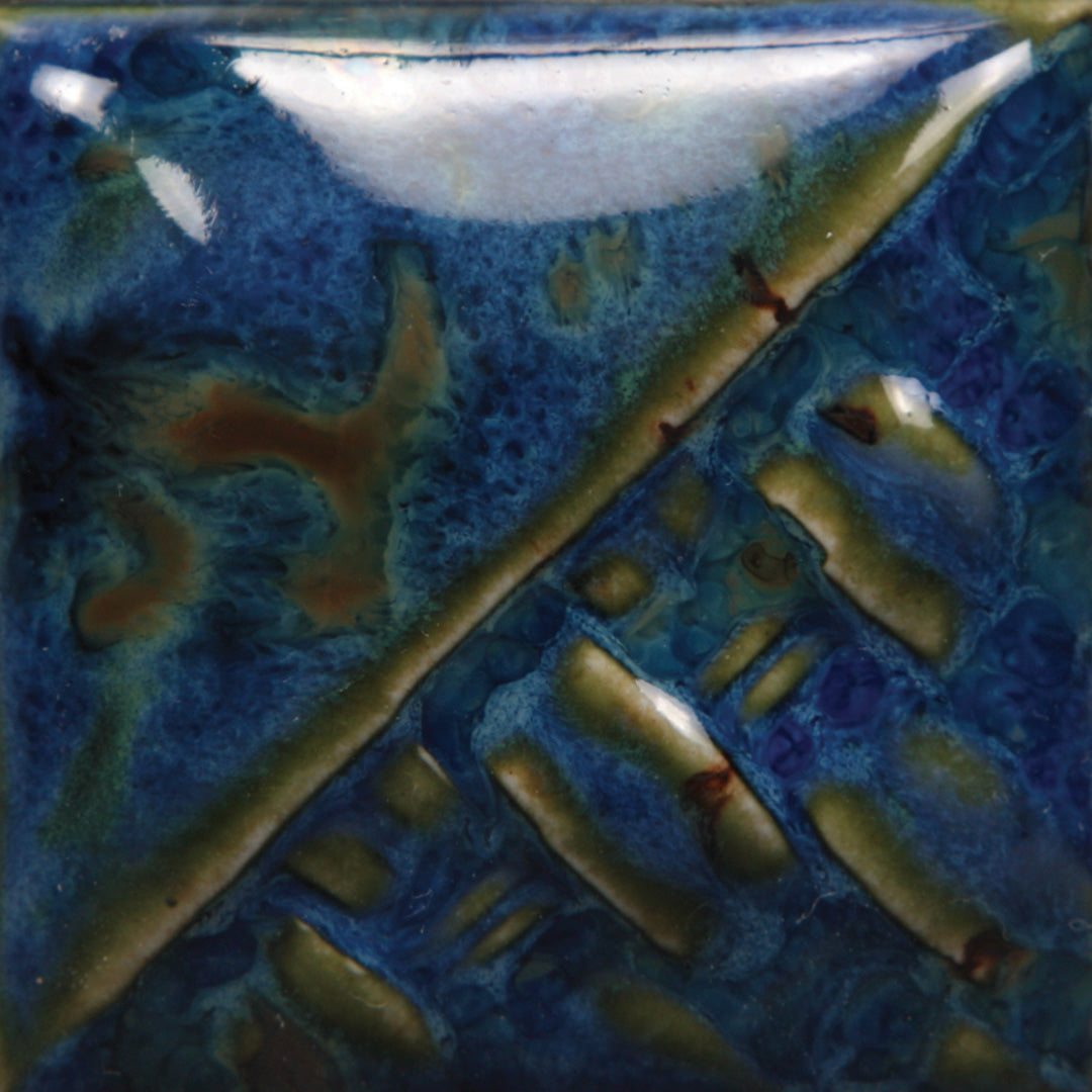 Mayco Glaze SW-115 Stoneware Midnight Rain (16 fl oz) - Clay Revolution