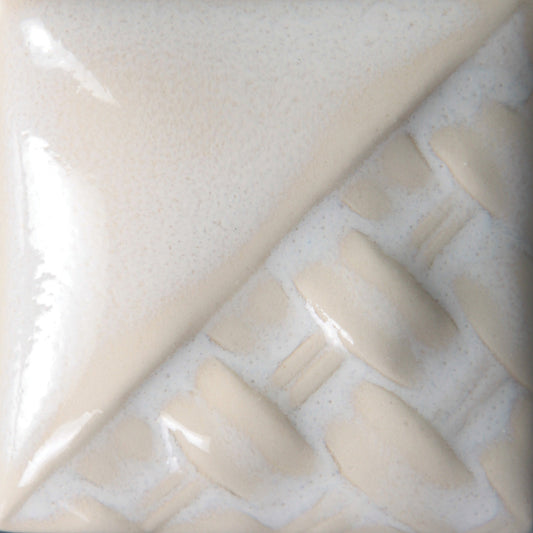 Mayco Glaze SW-250 Stoneware White Opal (16 fl oz) - Clay Revolution