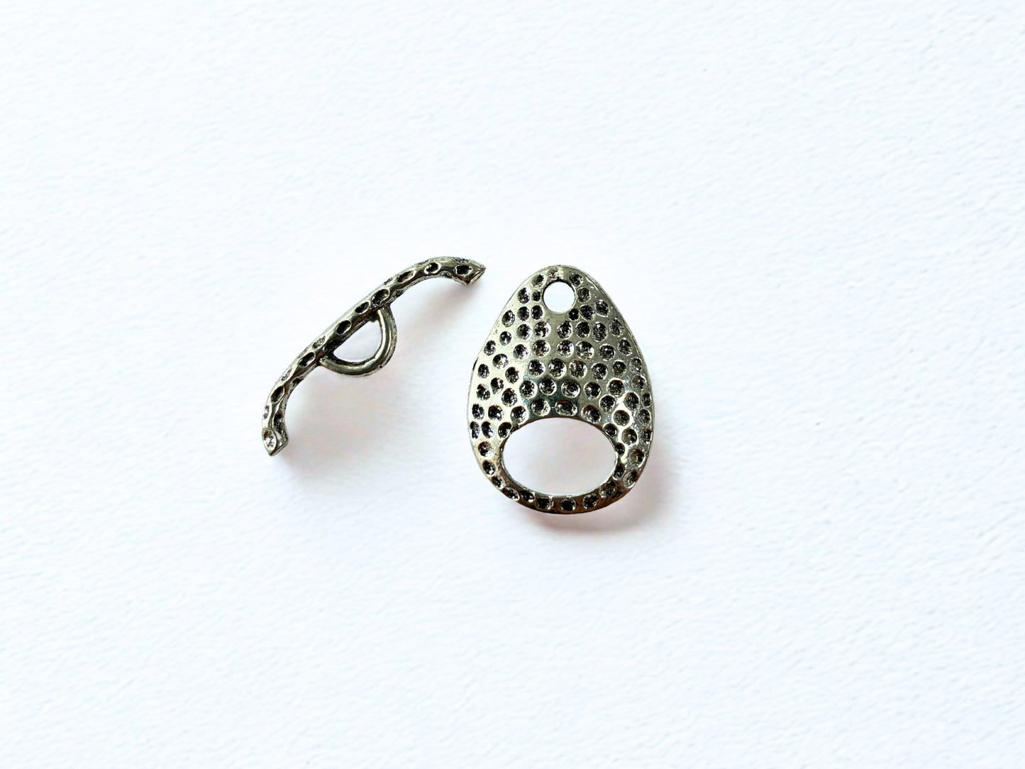 Toggle Clasp Set - Teardrop Ring & T-Bar