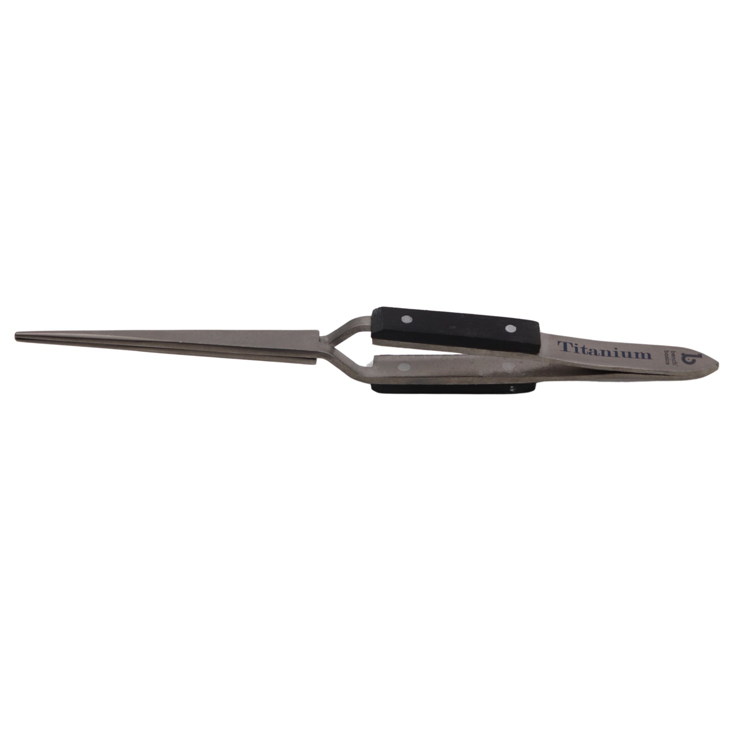 Titanium Tweezer, Cross Locking, Heavy Duty with Fine Point - Clay Revolution
