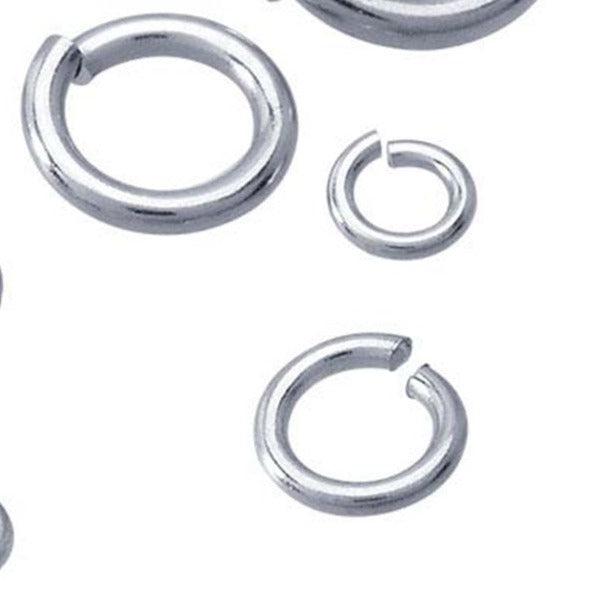 Sterling Silver Round Split Jump Ring - Clay Revolution
