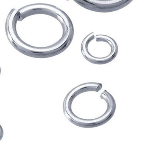 Sterling Silver Round Split Jump Ring - Clay Revolution