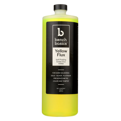 Yellow Flux, Hard Soldering Flux for Gold & Silver - Clay Revolution