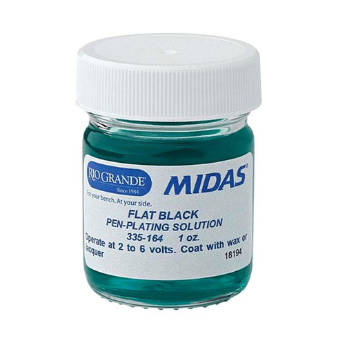 Flat-Black Pen Plating Solution