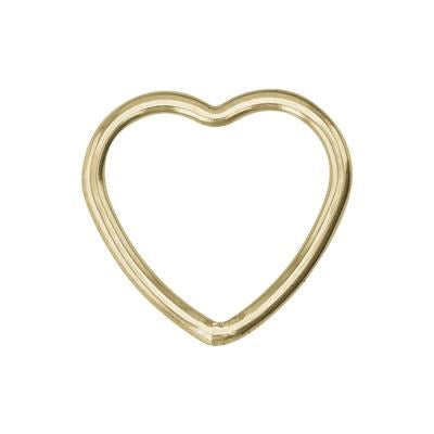Gold Filled Heart Wire Link