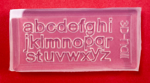 Mini molde del alfabeto