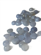 Load image into Gallery viewer, Blue Chalcedony 6mm Round Cabochon