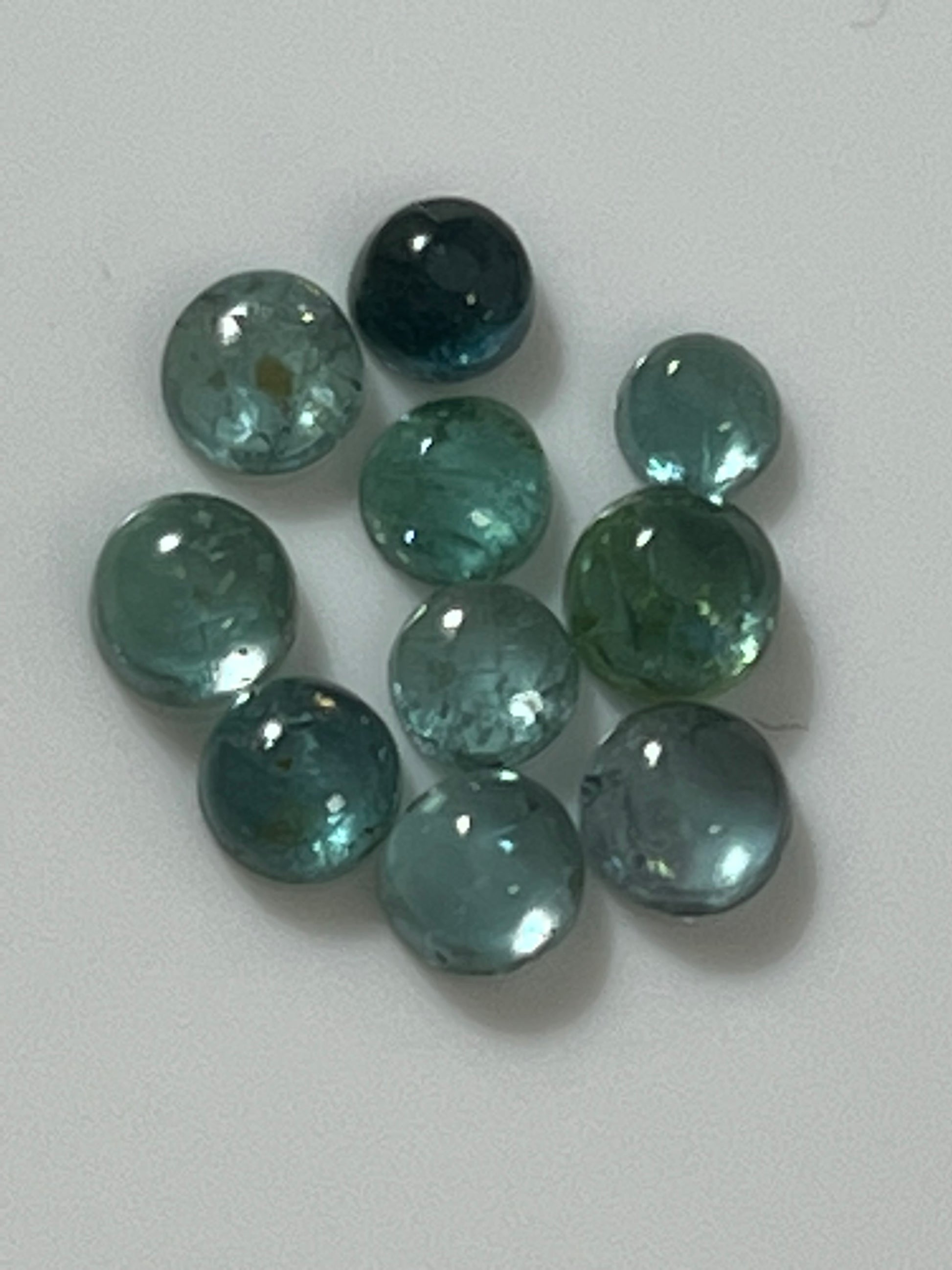 Tourmaline Round Cabochon 4mm