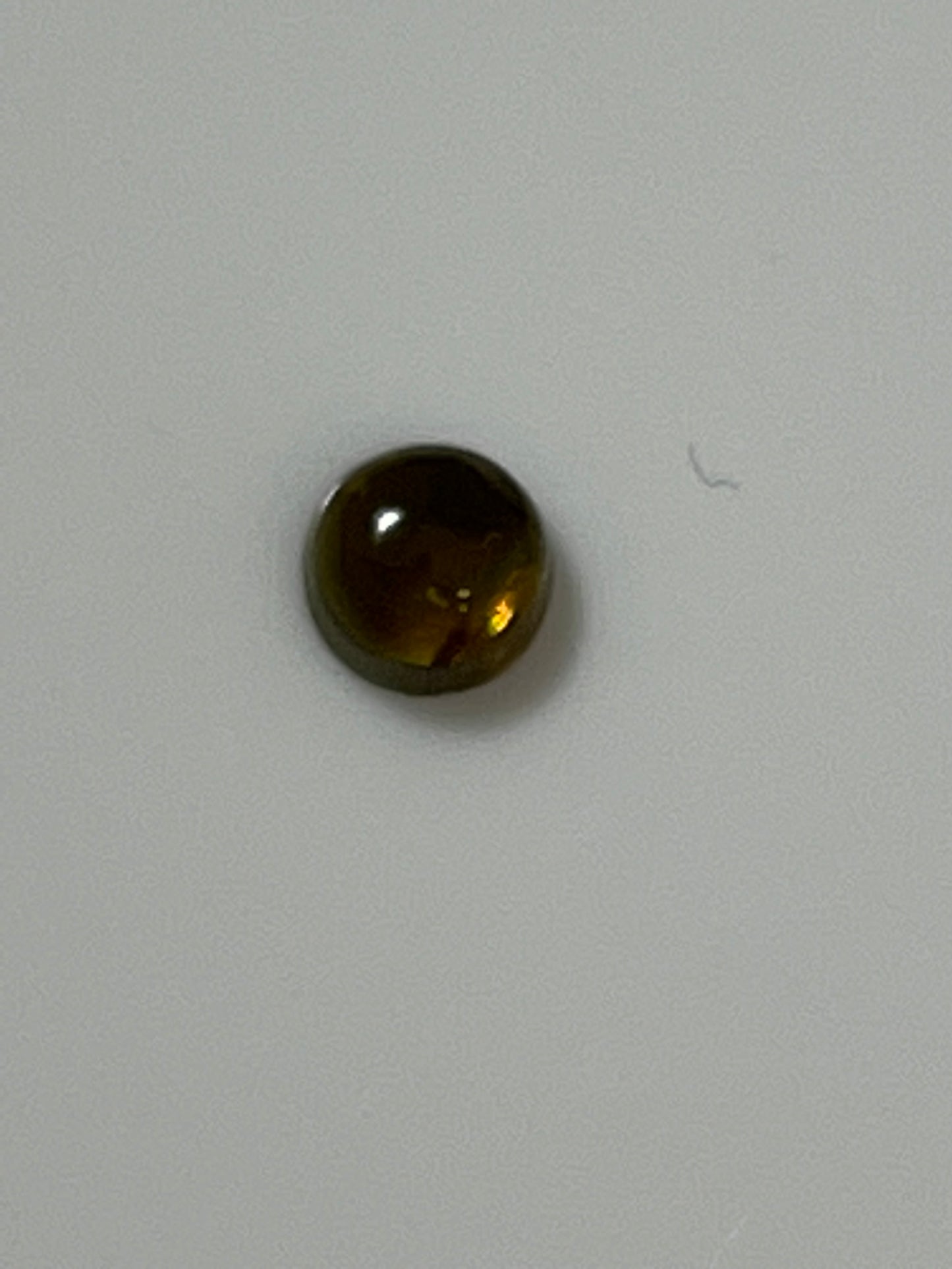 Single- Tourmaline Round Cabochon 4mm