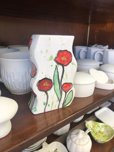 Spring Poppies Ceramics March 29 6:30-8:30