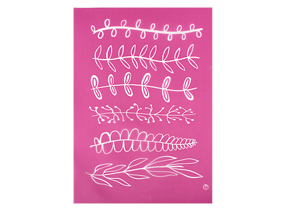 Leafy Lines Silkscreen