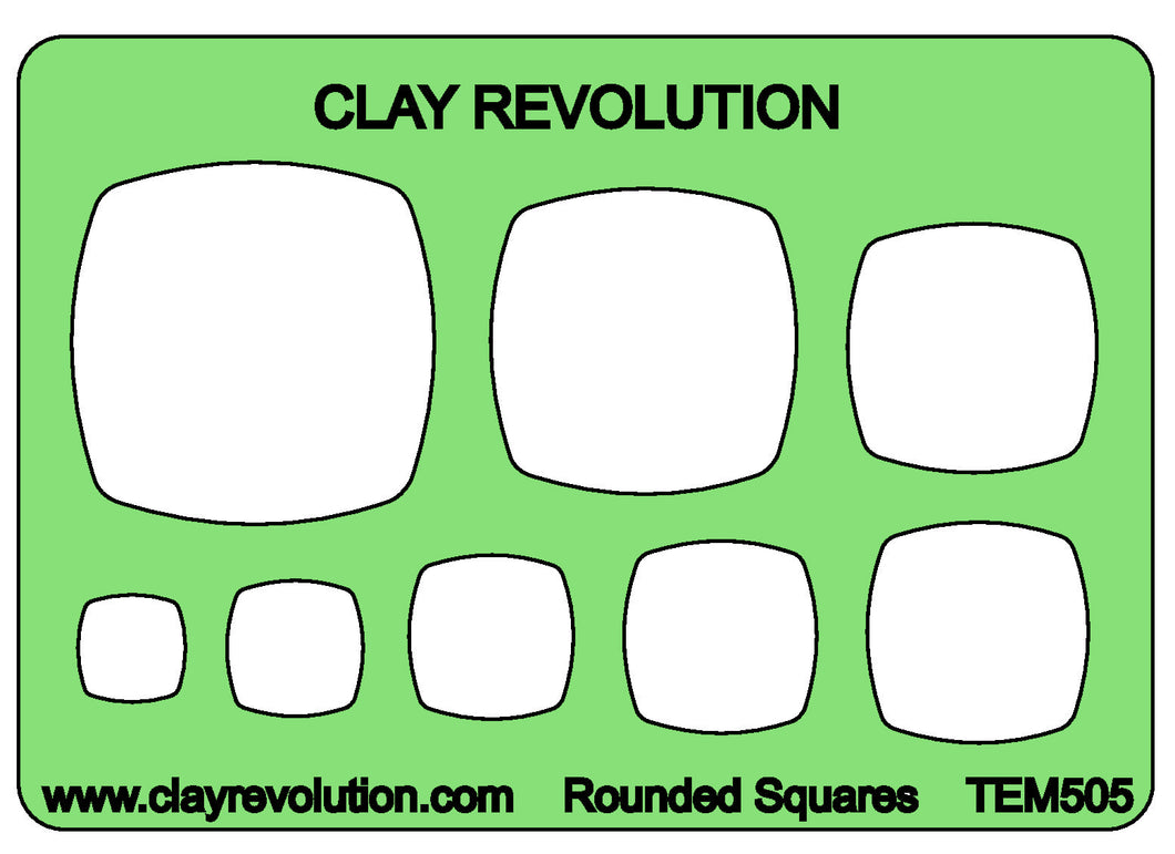 Rounded Squares Template