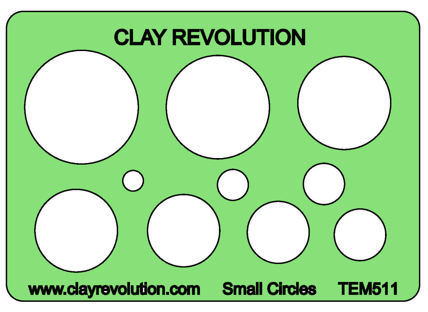 Small Circles Template