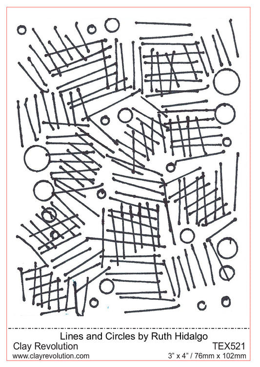 Lines and Circles Texture Sheet