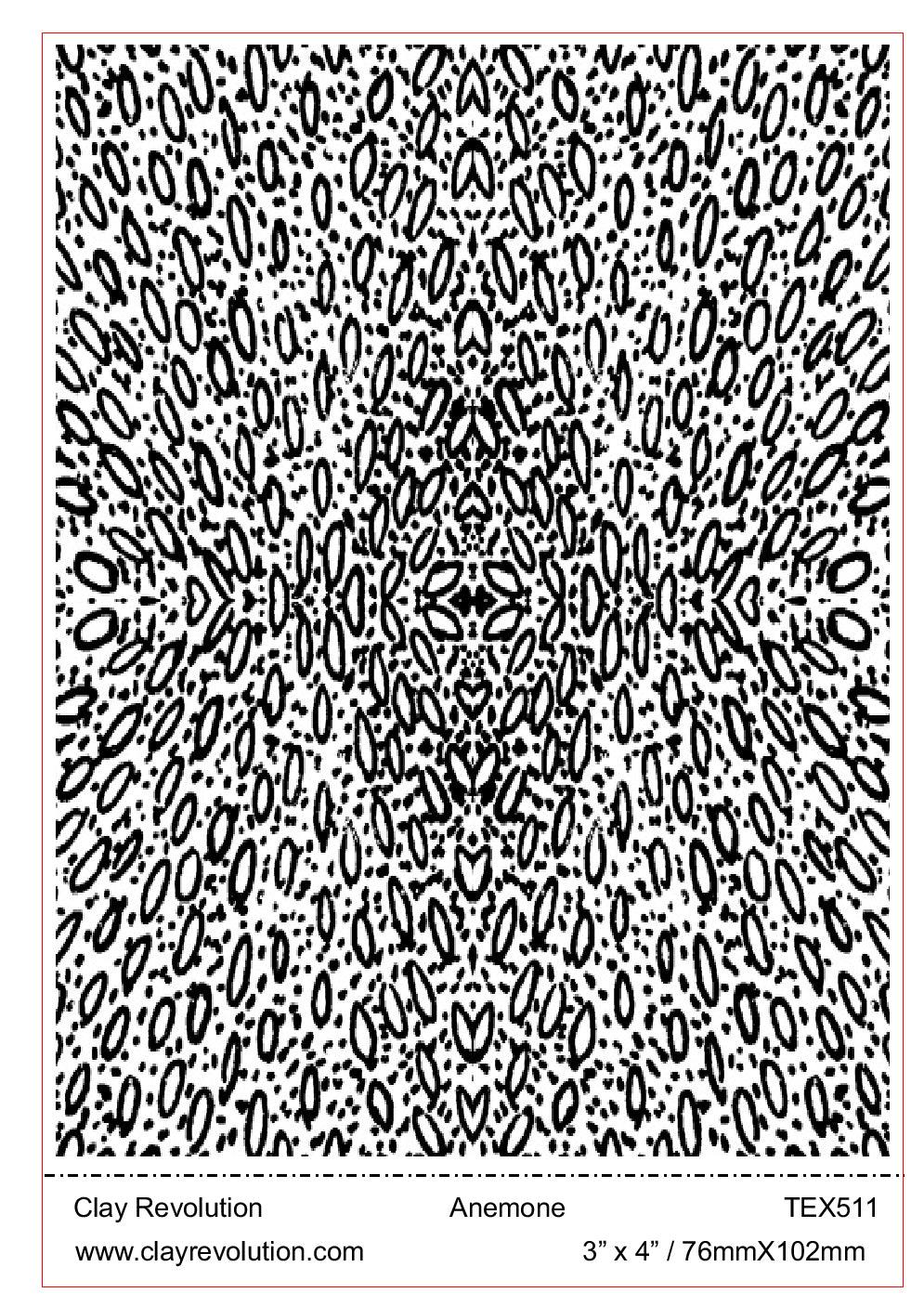 Anemone Texture Sheet - ClayRevolution