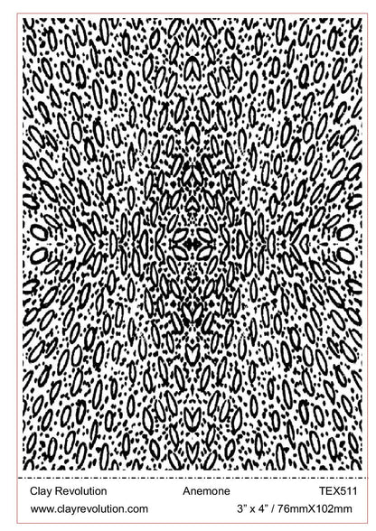 Anemone Texture Sheet - ClayRevolution