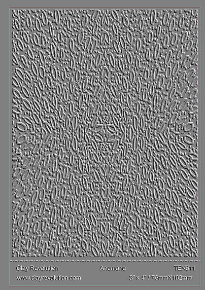 Anemone Texture Sheet - ClayRevolution