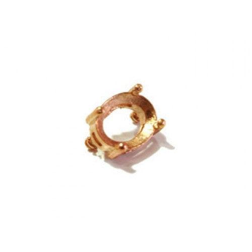 Bronze Prong Setting 8x10mm Oval - ClayRevolution