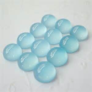 Chalcedony Cabochon Round 6mm - ClayRevolution