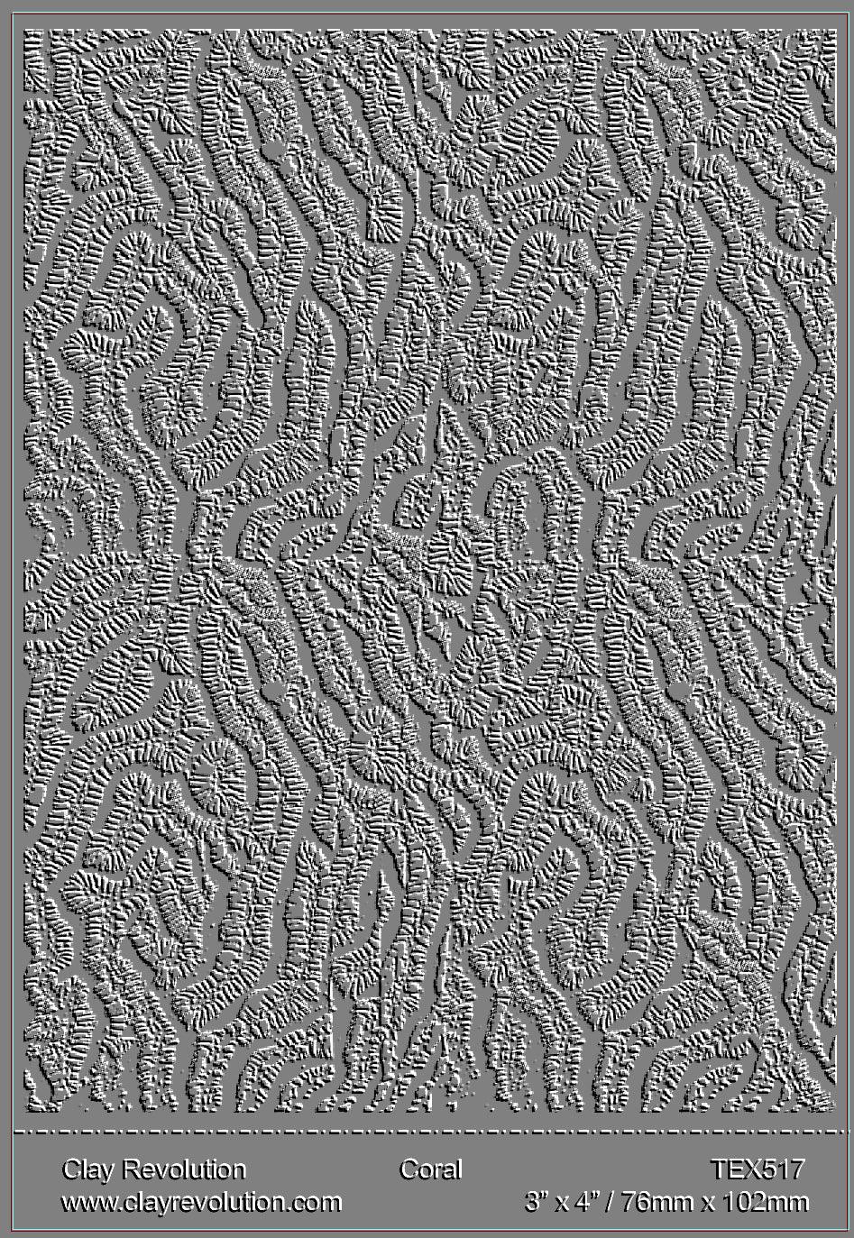 Coral Texture Sheet - ClayRevolution