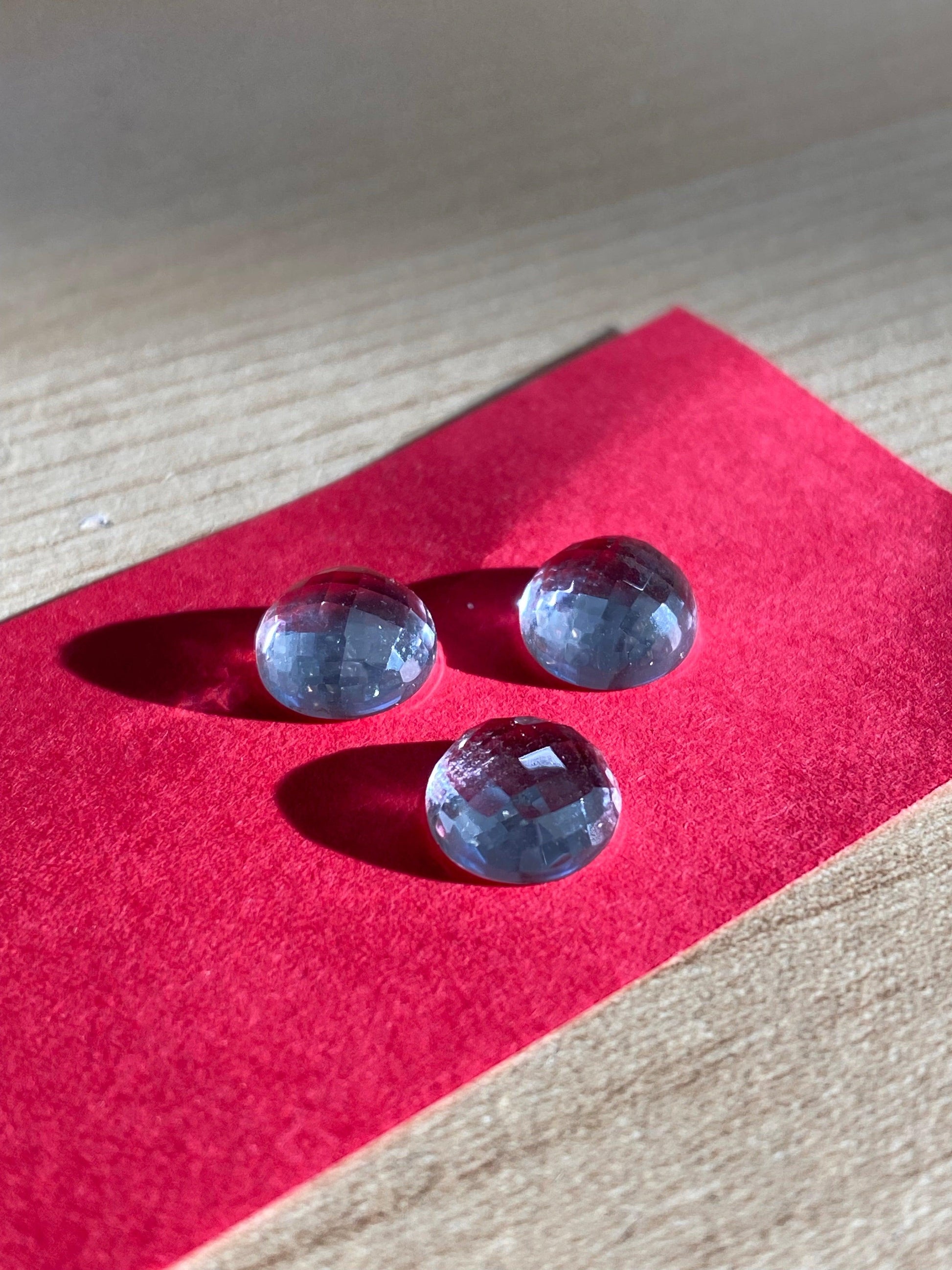 Crystal Cushion Facet 8mm - ClayRevolution