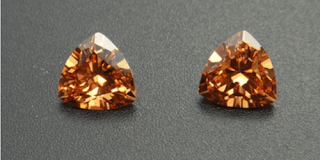 Cubic Zirconia CZ  3mm Trillion - ClayRevolution