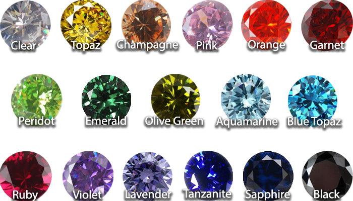 Cubic Zirconia CZ  6x8mm Oval - ClayRevolution