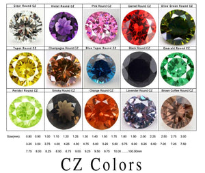 Custom CZ & Gemstone Order - ClayRevolution