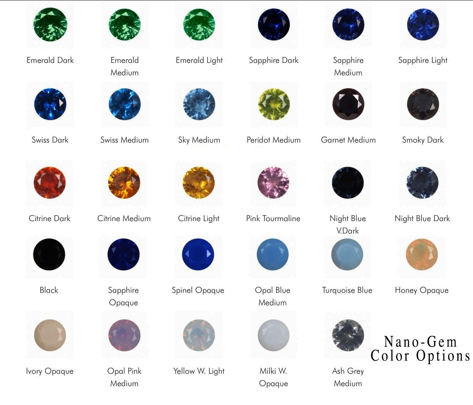 gemオーダーページ Custom CZ & Gemstone Order – Clay Revolution