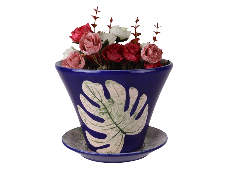 Flower Pot with Saucer