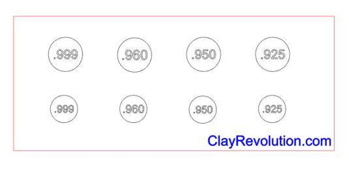 Hallmark Tag Mat - ClayRevolution