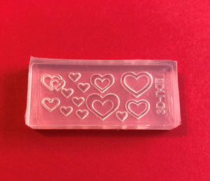 Mini Hearts Silicone Mold